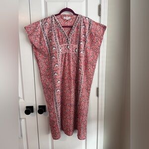 Emerson Fry Francina Caftan Rose Lurex (One Size)